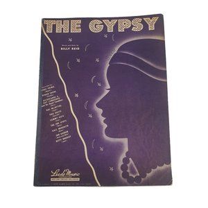 The Gypsy 1946 Vintage Sheet Music Piano Voice Guitar Easy Listening